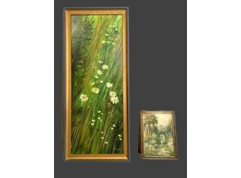 Lot Of 2 Beautiful Arts One Is Signed 'lee Gridley'