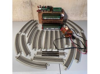 Thomas Kinkade Christmas Express Train Set (Tested And Works)