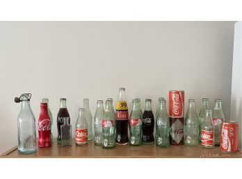 Vintage Bottle And Can Collection