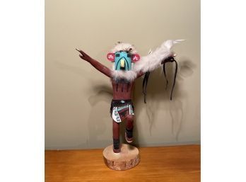 Kachina Doll Eagle Dancer By Anna Francisco Signed