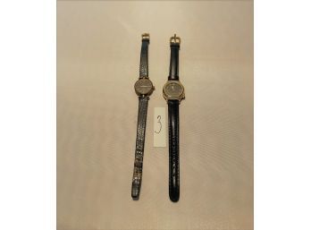 Vintage Gucci And Fossil Wrist Watches #3