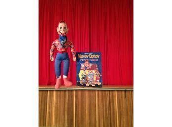 Vintage 'Ideal Doll' Howdy Doody Puppet And 'make Your Howdy Doody Puppet Show (used)