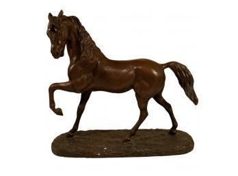 Limited Edition Austin Productions Bronze Tone Horse Sculpture ' Printemps'