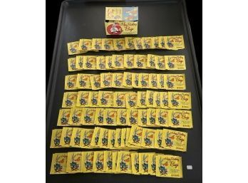 Panini WB Looney Tunes Happy Birthday Bugs Bunny Collectible Stickers New Factory Sealed W/original Box #95