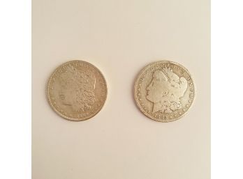 Lot Of 3 Morgan Silver Dollars  #4