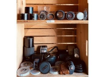 Lot Of Vintage Camera Lenses #264 Some Of Them Are Never Used