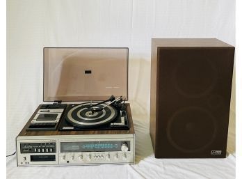Vintage Fisher MC-4005 Audio Component System And Fisher Speaker  #175