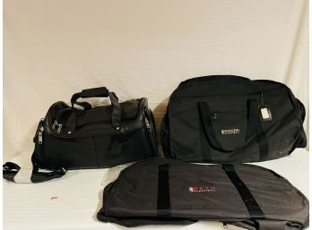 Lot Of 3 Never Used Travel Bags Includes Basketball Bags   #92