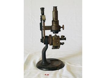Antique CARL ZEISS Brass Microscope Germany  #28