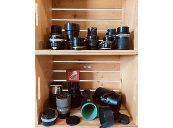 Lot Of Vintage Photo Lenses (for Details Please View All The Photos)  #145