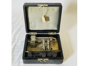 1900s Jaquet Swiss Made Cardiac Pulse Recorder Comes In Its Original Box   #110