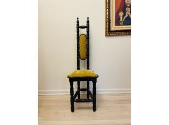 Antique Jacobean Hall Prayer Chair #142