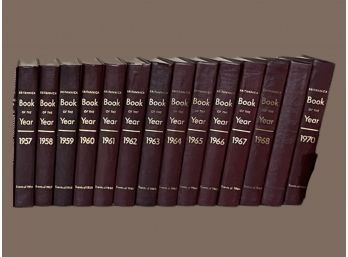 Britannica 'Book Of The Year' Encyclopedia 1957-1970   #185/1