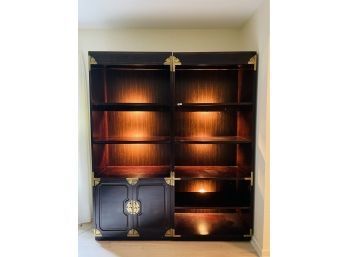 Gorgeous Bernhardt Furniture Asian Bookcase #129