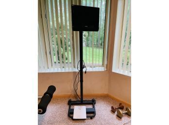 Invu LCD TV With Adjustable Stand For Use With Cardio Exercise Equipment  #65