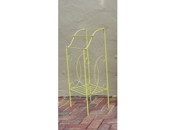 Mid Century Yellow Wire Rack  #155/1