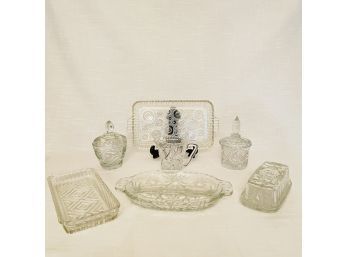 Lot Of Vintage 1960s Cut Crystal Items  #18