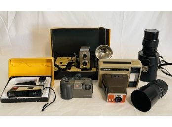 Apple Macintosh QuickTake 200 Camera, Vintage Kodak Cameras And Other Lenses #32