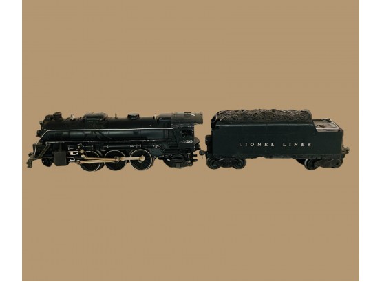 O Gauge Lionel Postwar 2026 Steam Locomotive And 2400WX Tender #44