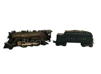 Lionel 1666 Pre War Locomotive And Tender #50