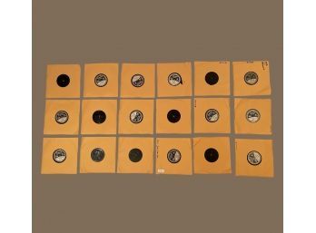 Lot Of 18 Antique Edison Thick Phonograph Records #145