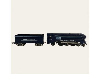 American Flyer The Royal Blue Train Set #38 Good Working Condition