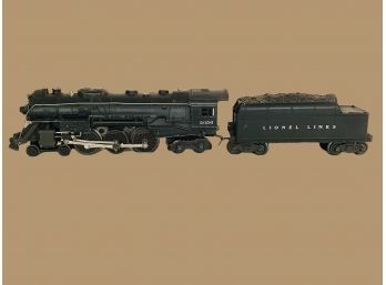 Lionel Postwar 2056 O Scale Steam Locomotive With Lionel Postwar Tender 2466T  #47