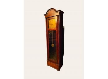 Antique Grandfather Clock Seth Thomas Antique Clock In A Walnut Case W/key 77'H X 22'W X 13'D  #76