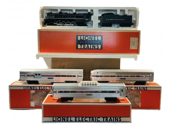 Lionel 1501 Locomotive&Tender W/box, Lionel 6-19101, 03,06 Amtrak Aluminum Liner Passenger Set Never Used #42