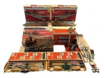 Lionel Flagman 1045, Train 027 Gauge Manual Control Switch Left&Right Hand, 3 Pack Of Uncoupling Track 0-27#71