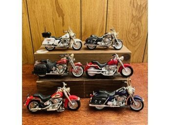 Lot Of 6  Vintage Motorcycle Models #108