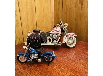 Lot Of 2 Vintage Motorcycles#104