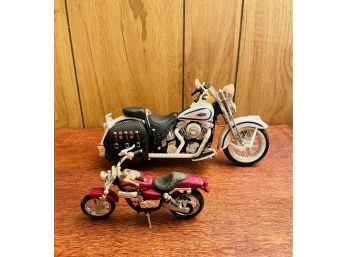 Lot Of 2 Vintage Motorcycles#105