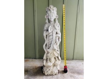 Asian Goddess Concrete Statue #124