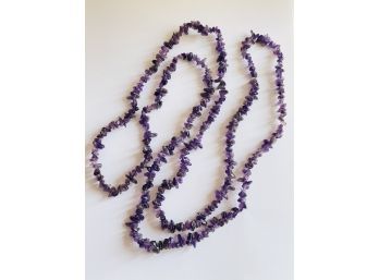 Amethyst Beads Necklace #46