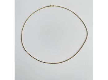 14K Gold Rope Chain 2.4 GR #54