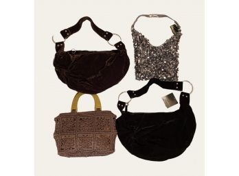 Lot Of 4 Vintage Handbags/purses With Original Tags #90