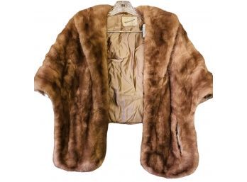 Vintage Flemington Furs NJ Mink Stole Size M #87