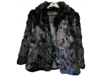 Vintage 100 Rabbit Fur Coat Made In Korea Size M Coat Is Pre-owned  #88