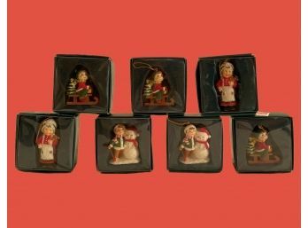 Adorable Vintage Ornaments In Boxes #58