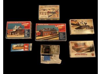 Vintage Trains And Accessories In Original Boxes #132