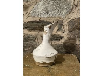Beautiful Vintage Hand Made Ceramic Vase Signed