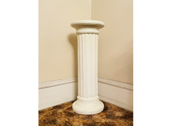 Large Plaster Column Pedestal 30'H 11 1/2 DIA #31