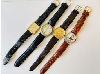 Lot Of Vintage Wristwatches #15 - Needs Batteries