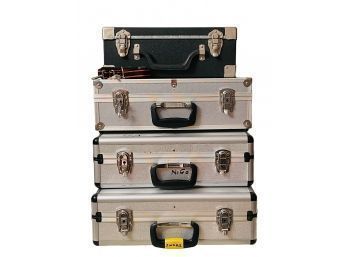 Lot Of 4 Carrying Cases For Professional Stage Performance, Vocal Concerts, Etc #141