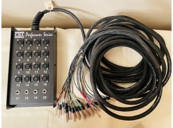 CBI Performer Series Multichannel System W/top-quality Components Sixteen XLR Inputs 4 TRS 1/4-inch Returns128