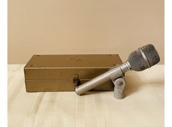 Vintage Electro Voice EV RE-11 Microphone Dynamic Cardioid 150 OHMS In Original Case #129