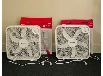 Lot Of 2 Brand New Utilitech Fans Removed From The Boxes For Pictures #208