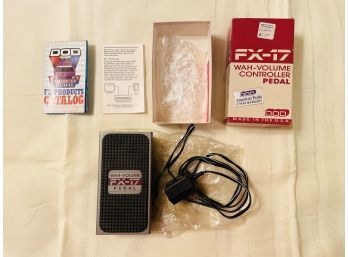 DOD Wah-Volume FX-17 Pedal In Original Box - Hardly Used Like New Excellent Condition #53
