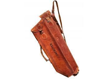 Antique Leather Pistol Case #189